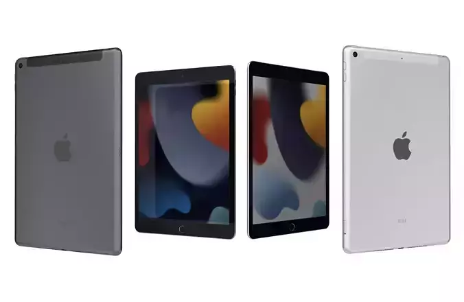 Apple iPad 10 2 2021 9th Gen Space Gray And Silver