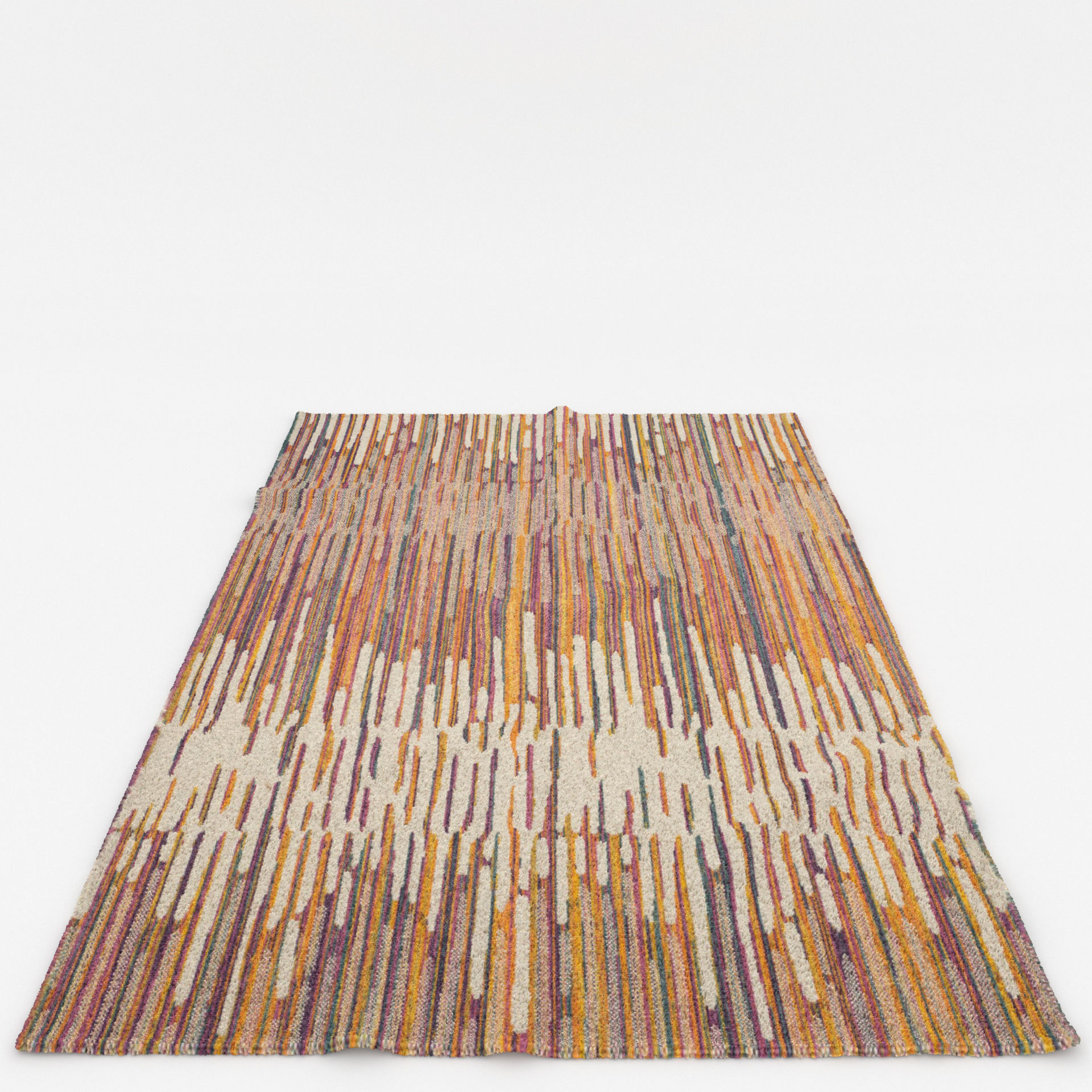Rugs No 380 Low-poly 3D model_6