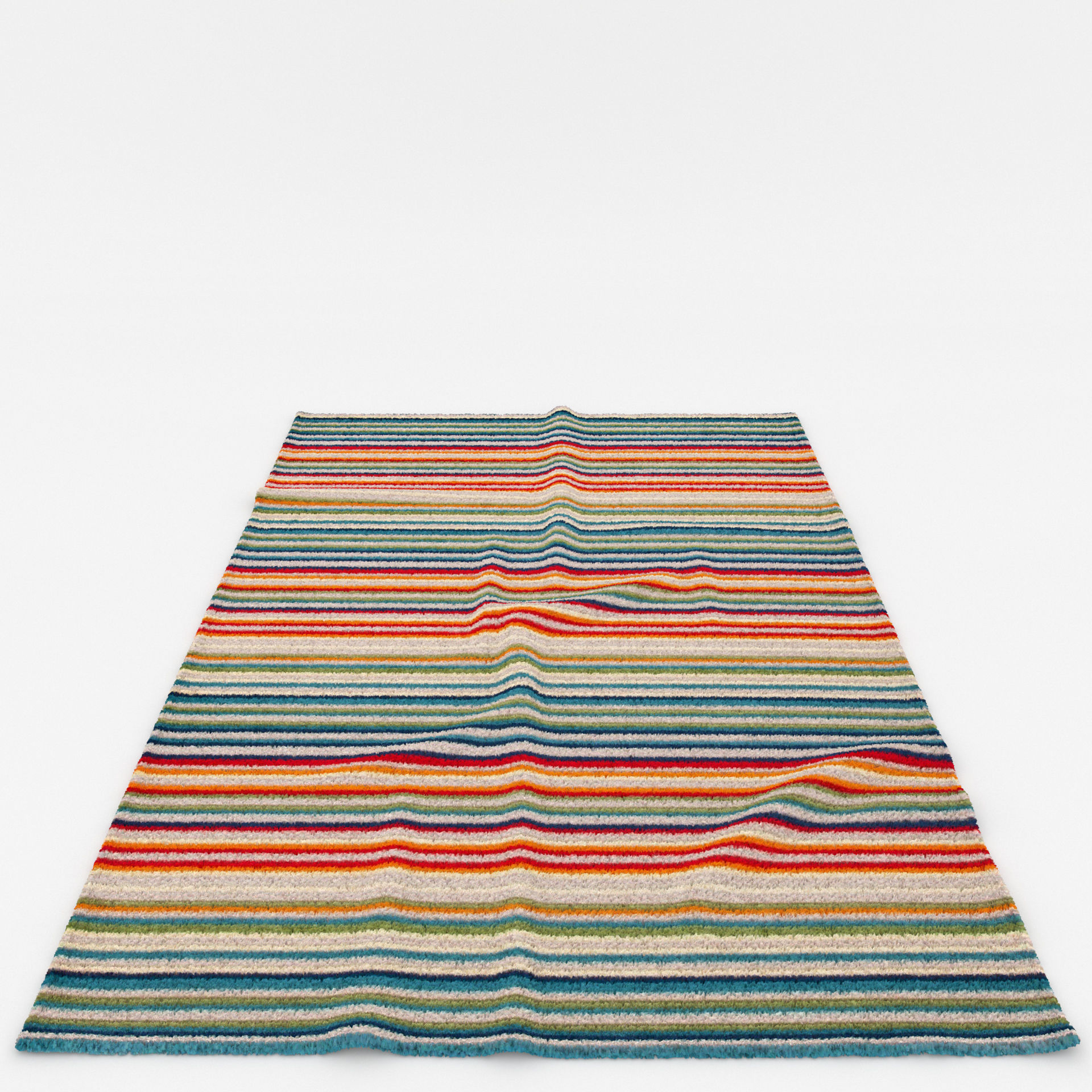 Rugs No 382 Low-poly 3D model_10