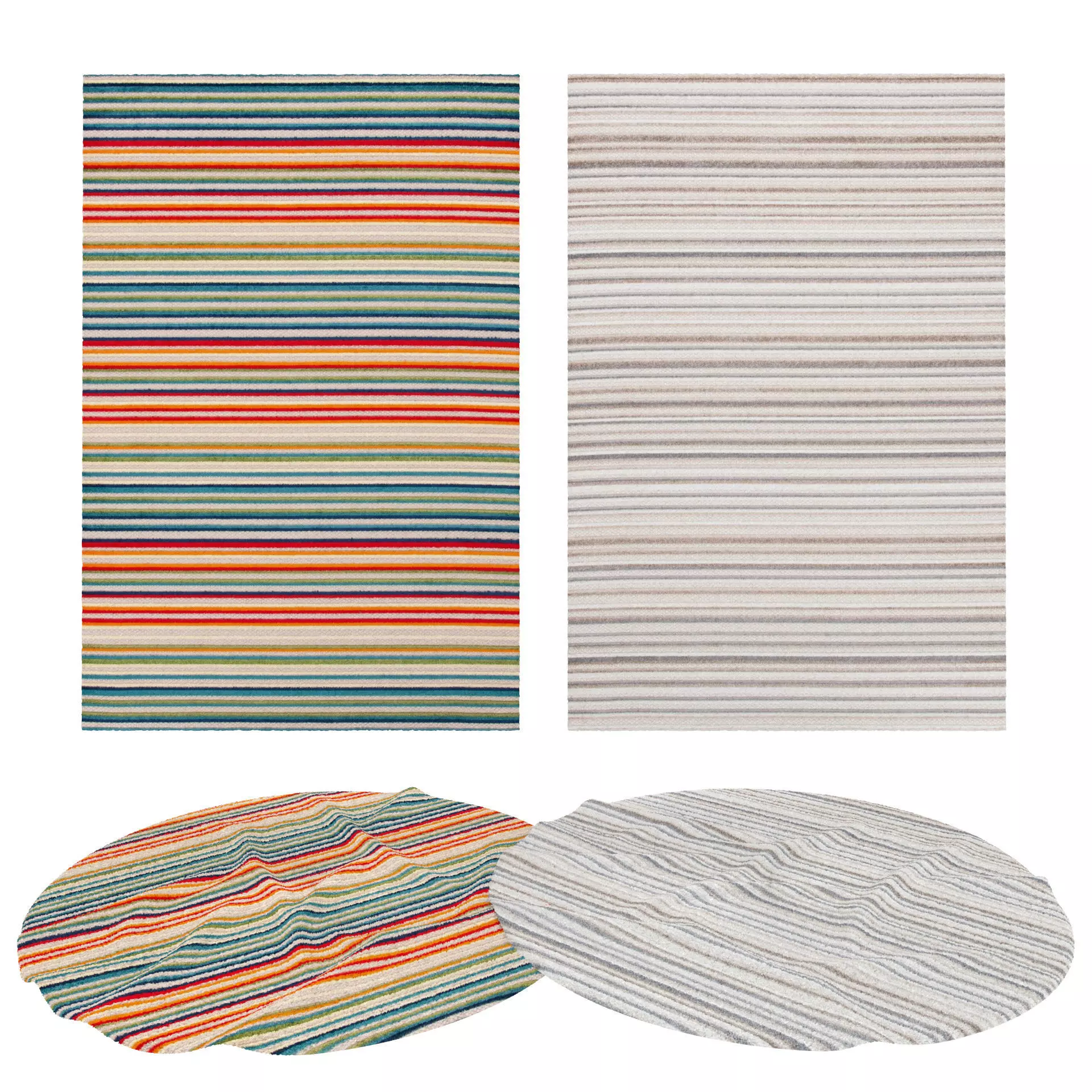 Rugs No 382 Low-poly 3D model_0