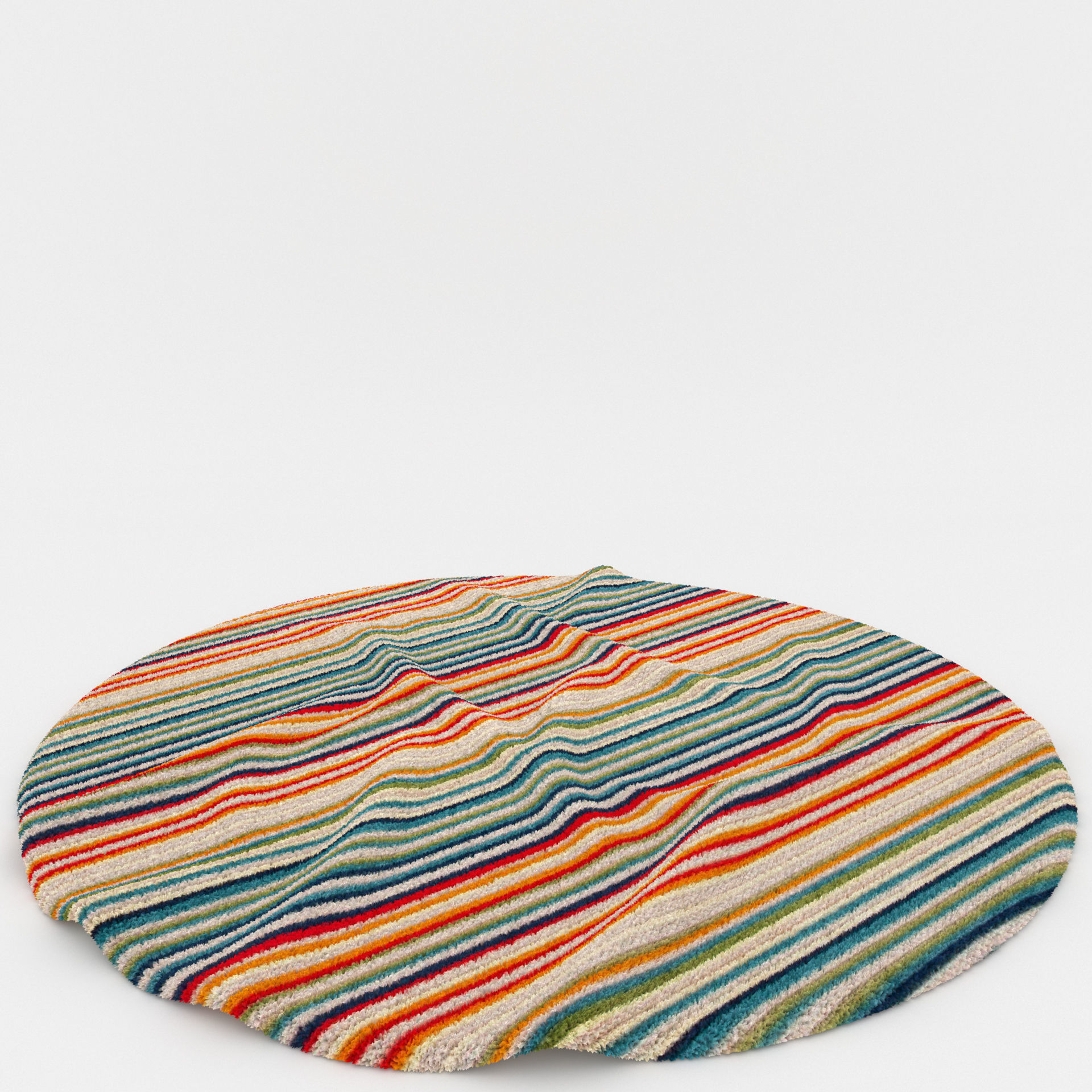 Rugs No 382 Low-poly 3D model_7