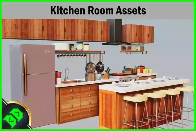 Kitchen Room Assets