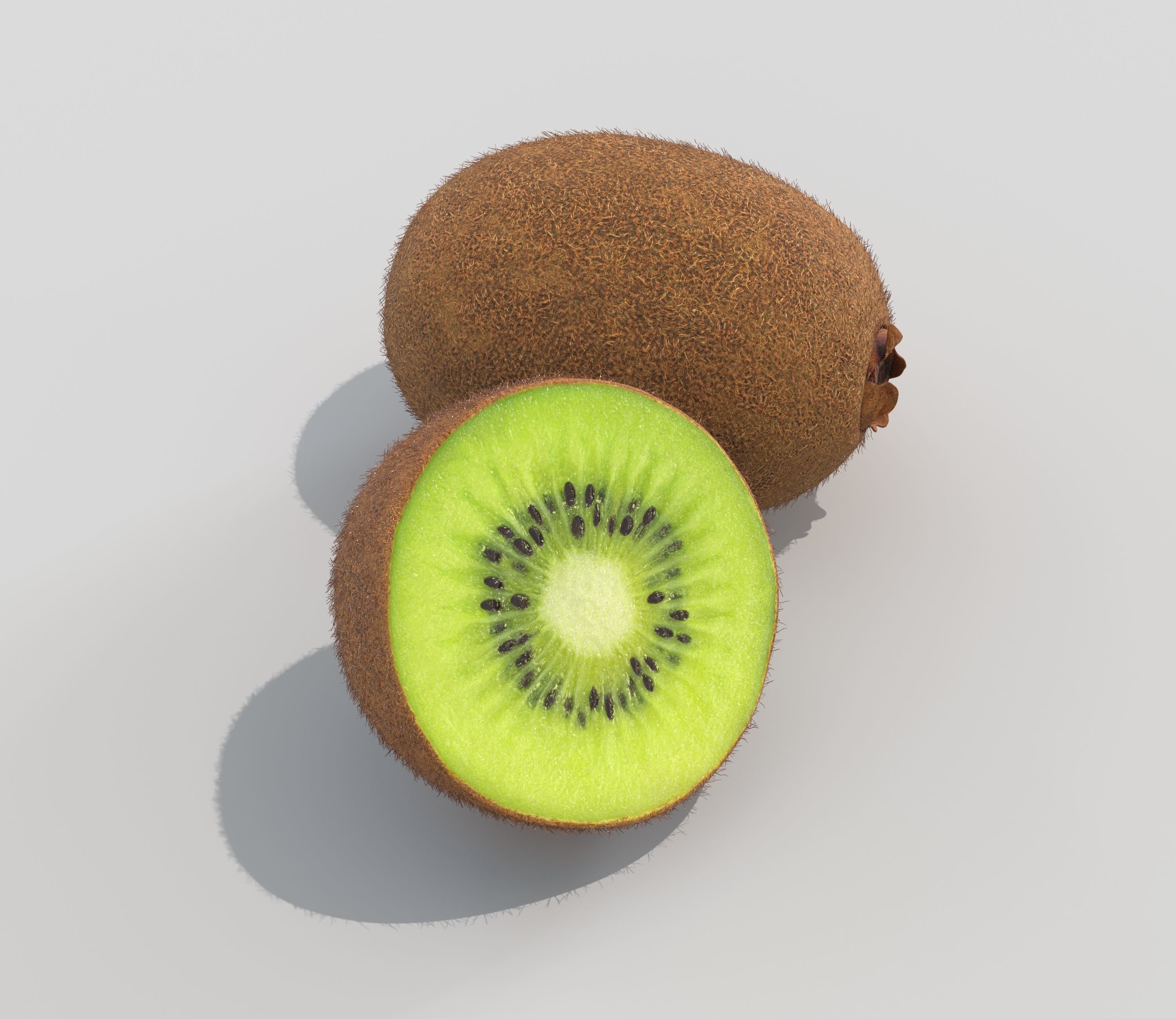 Kiwi Fruit 3D model_1