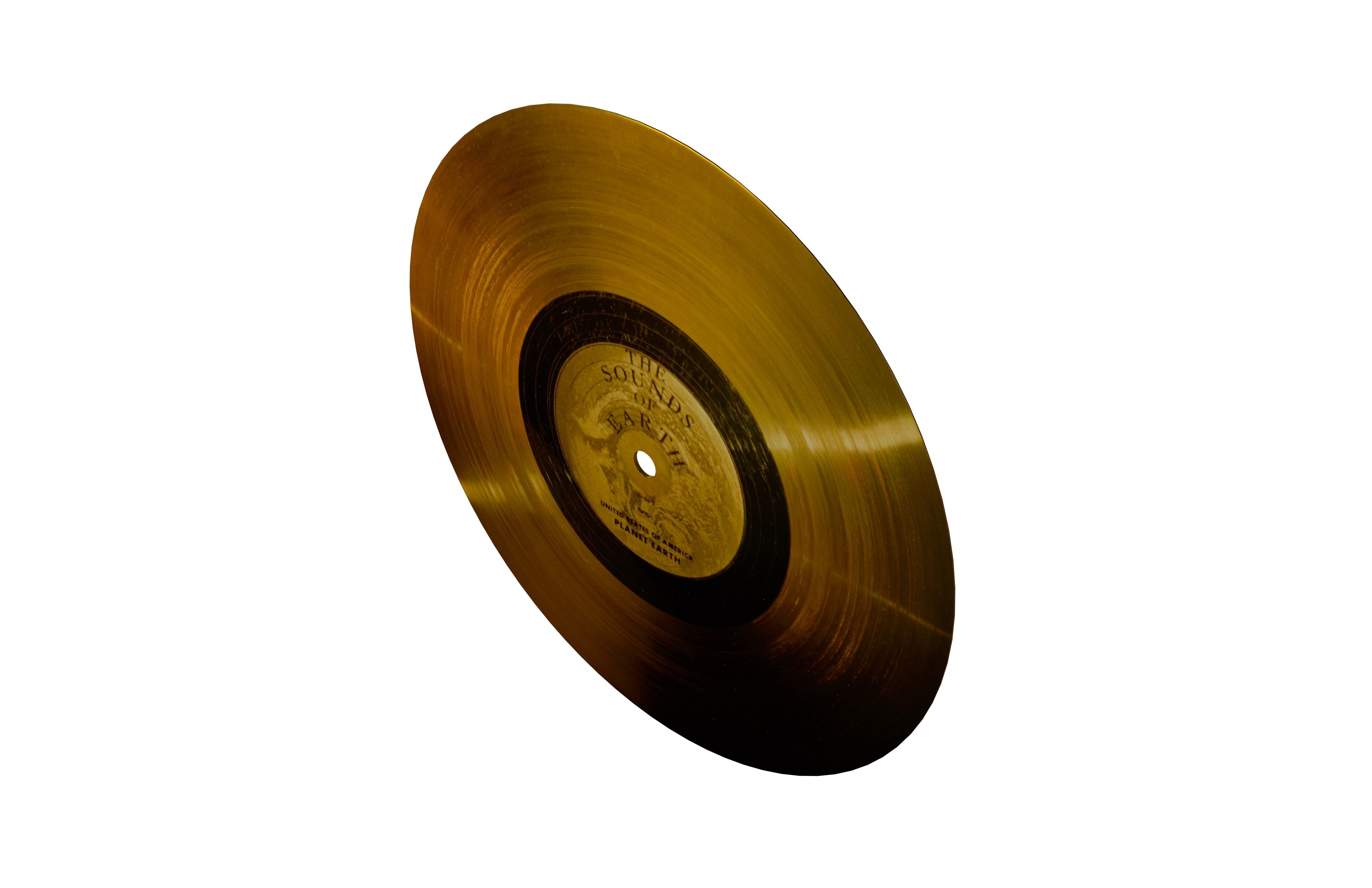 Voyager Golden Record v1 001 Low-poly 3D model_7