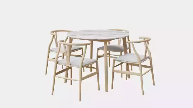 dining table and chair