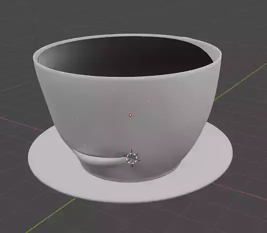 A Faceless Cartoon of A Cup of Coffee for Children