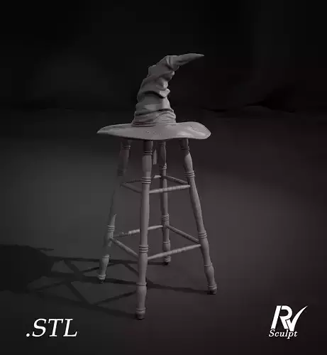 Choixpeau witches hat bar stool