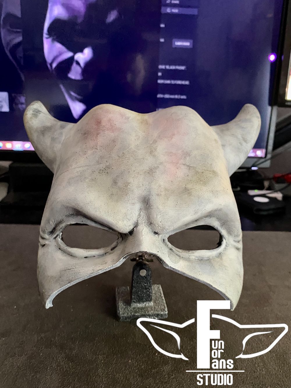 THE BLACK PHONE MOVIE THE GRABBER HALL FACES MASK STL 3D print model_5