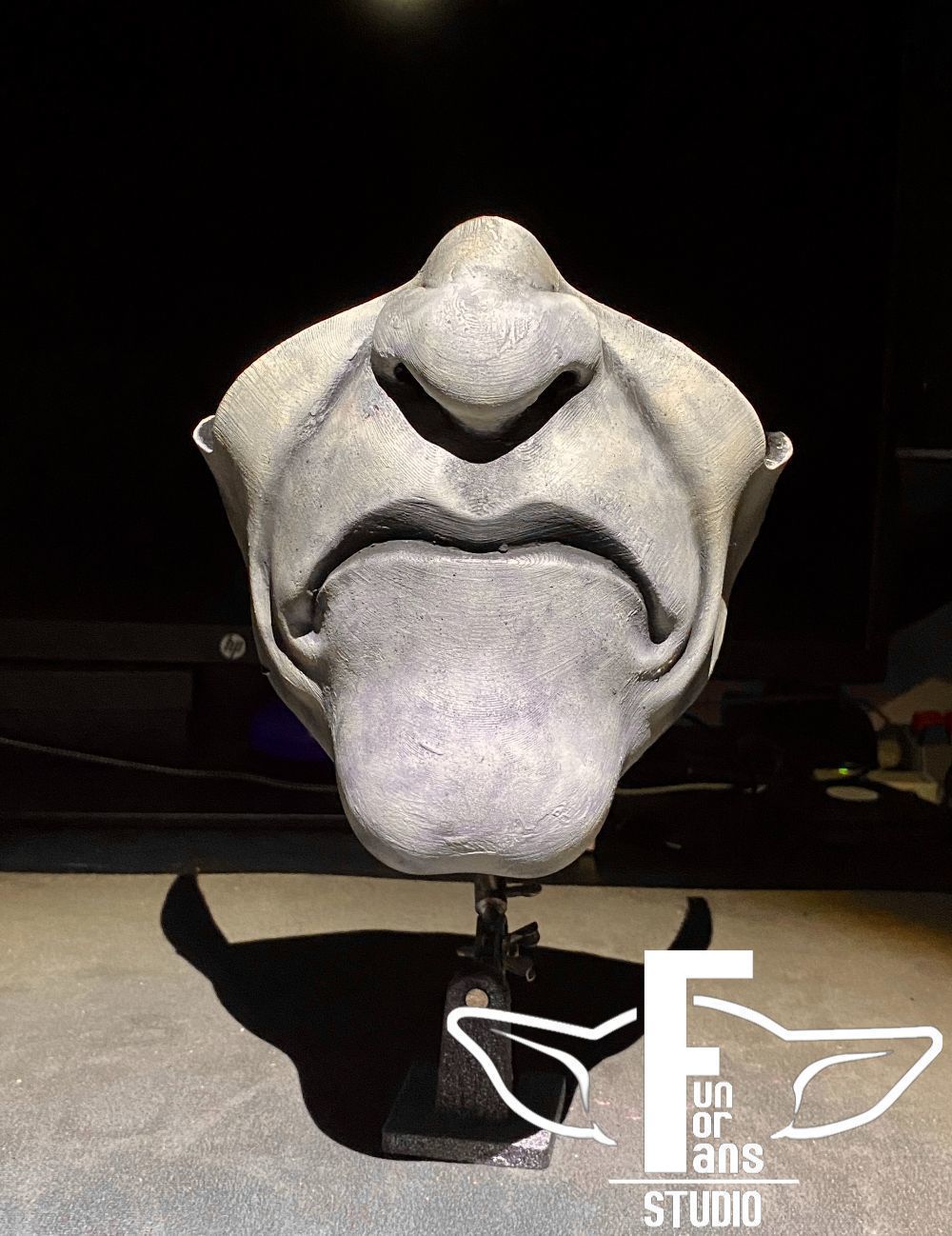 THE BLACK PHONE MOVIE THE GRABBER HALL FACES MASK STL 3D print model_3