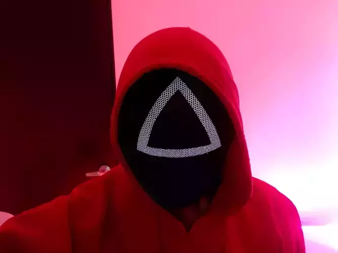 Squid Game Soldier Mask - foldable 3D print model
