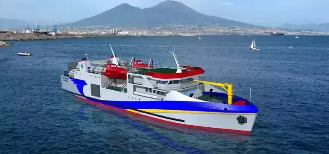 Coaster 1200GT Ship Vessel 60M 