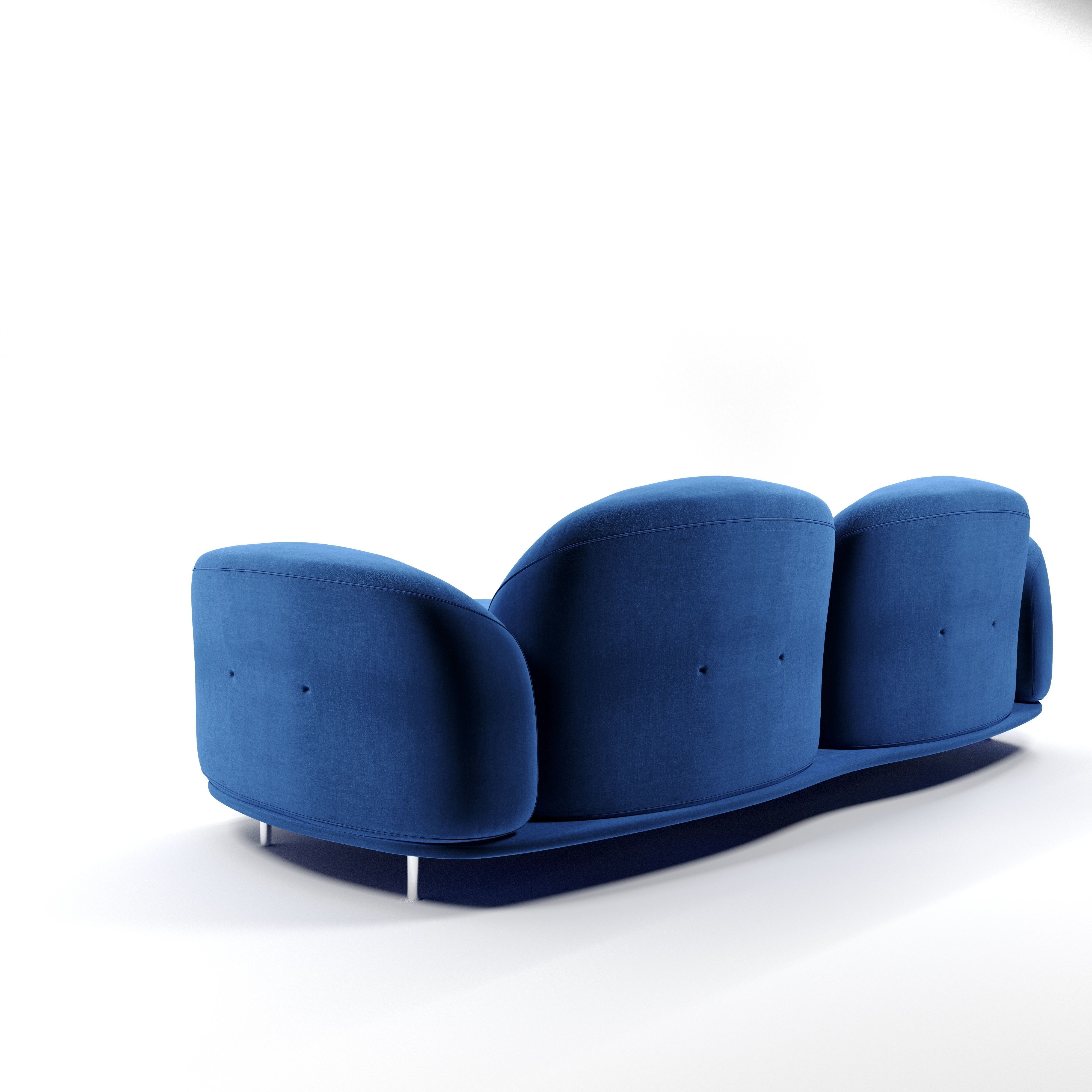 sofa minimal Low-poly 3D model_2
