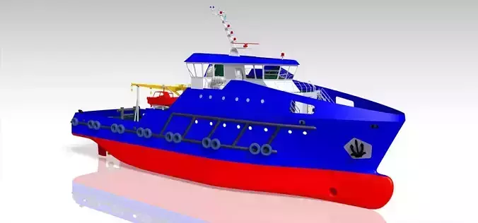 Survey Boat Ship Vessel 37 M