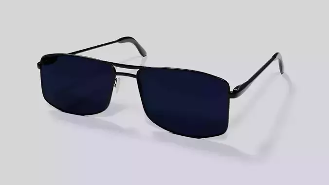 Sunglasses Highpoly pair of with lenses