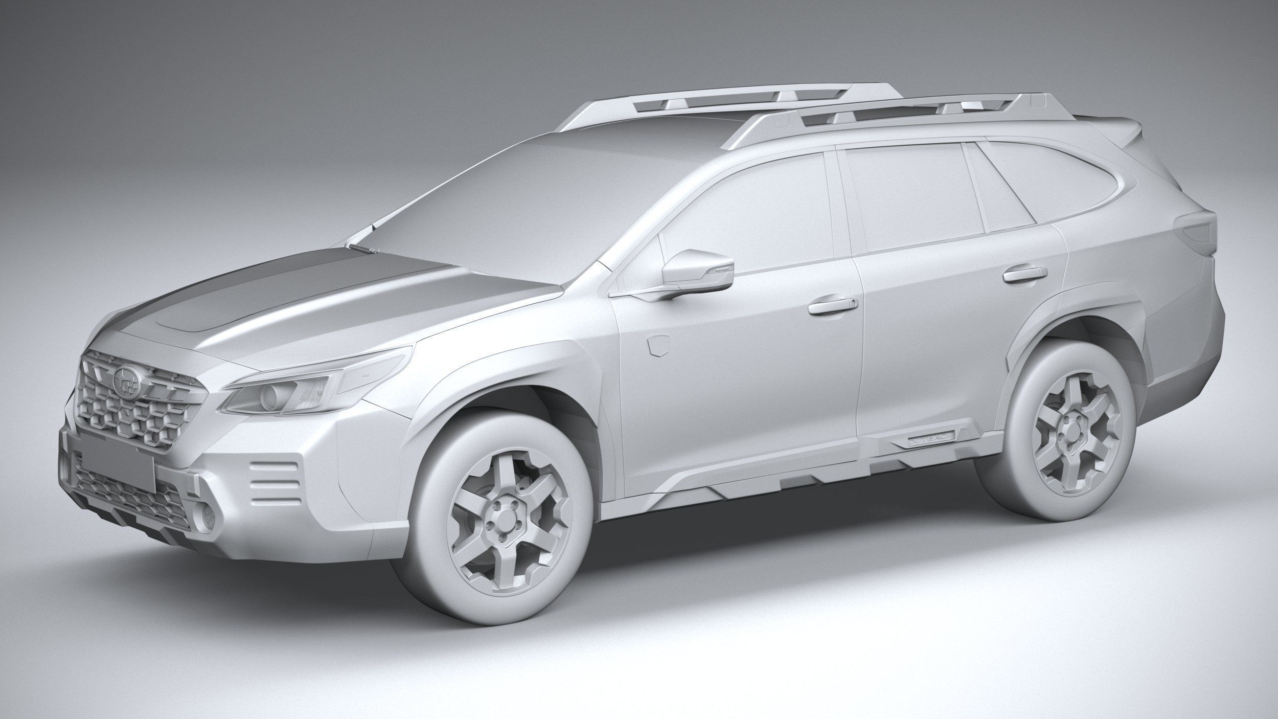 Subaru Outback Wilderness 2022 3D model_19