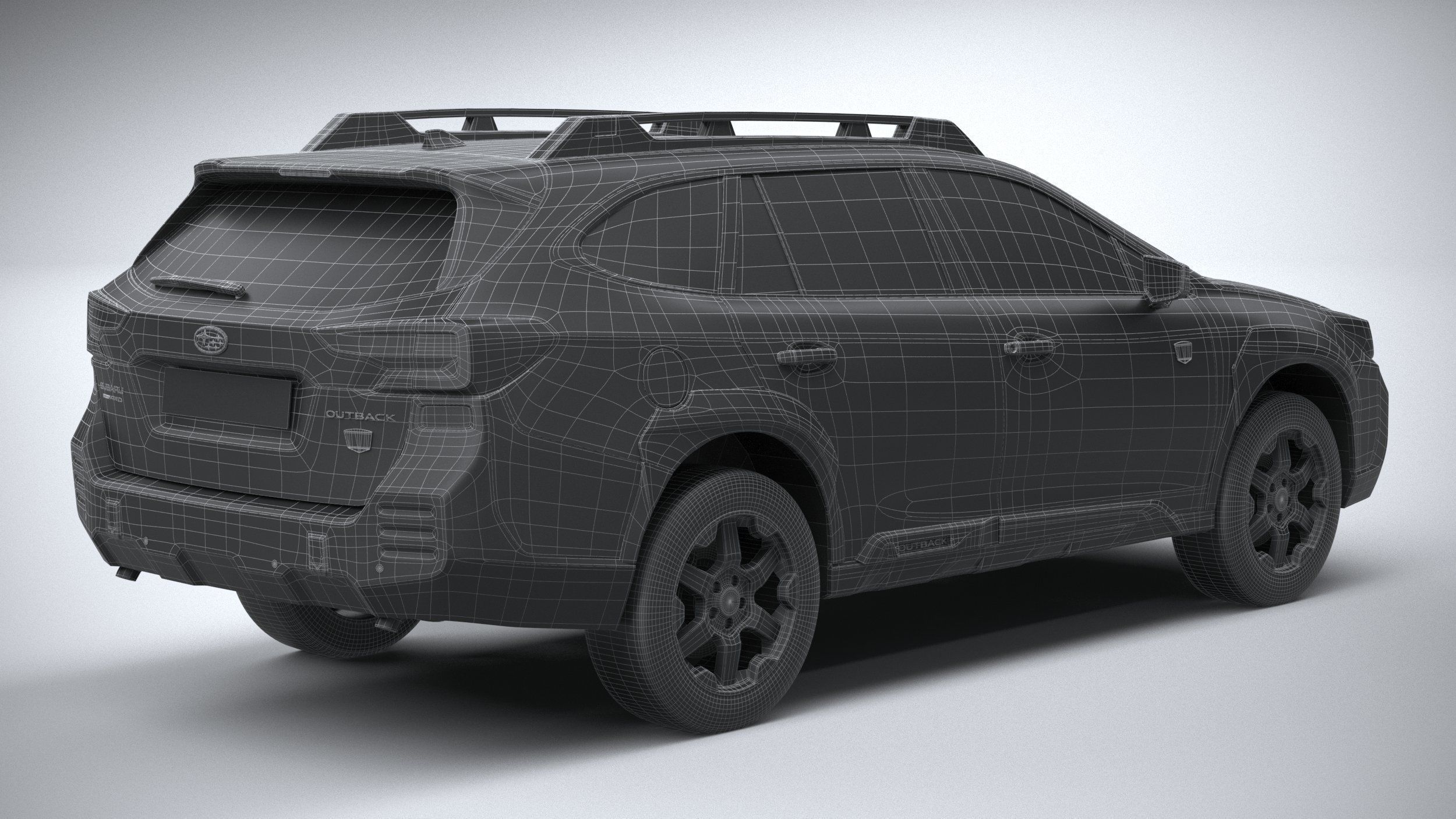 Subaru Outback Wilderness 2022 3D model_29