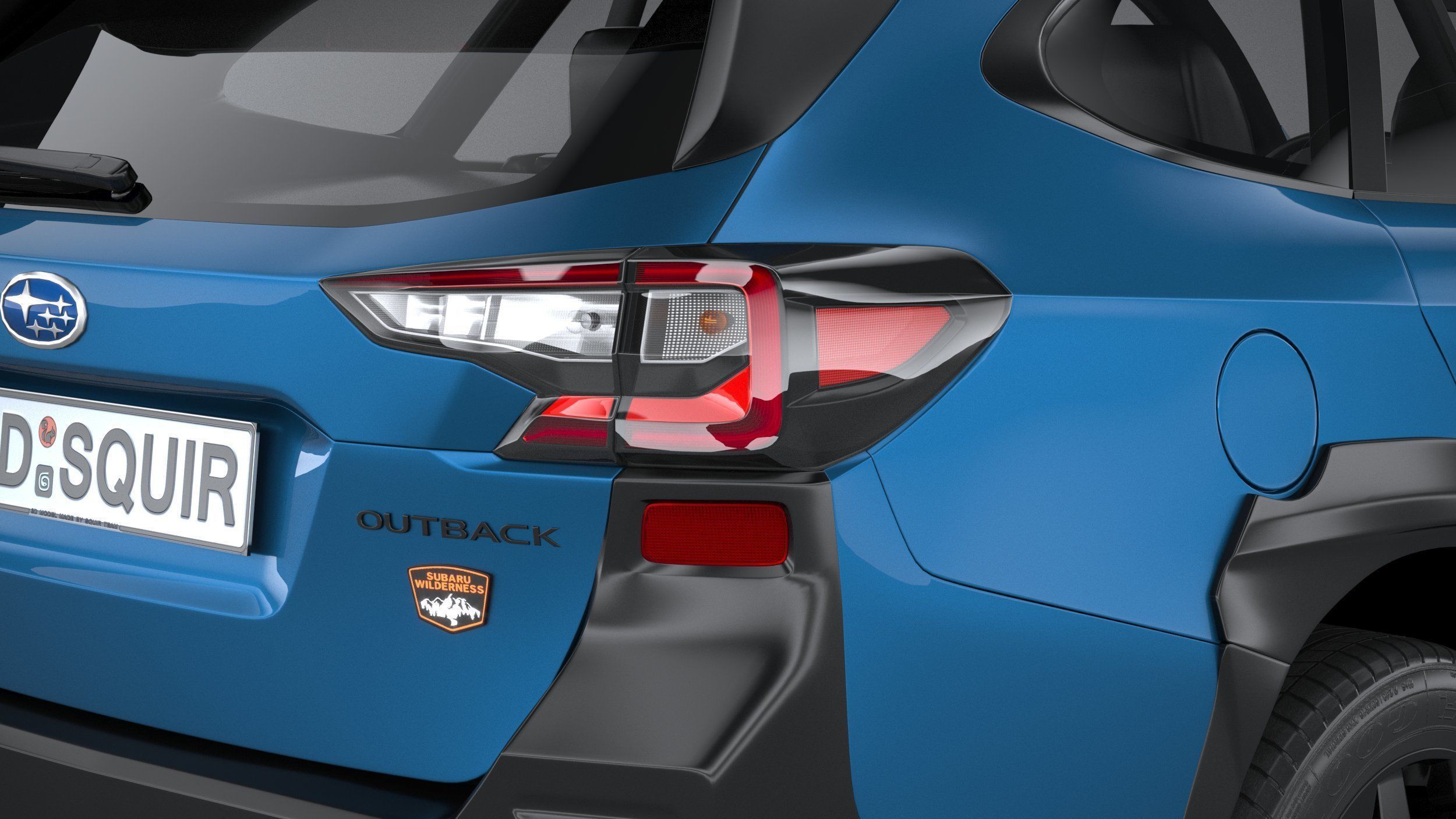 Subaru Outback Wilderness 2022 3D model_18
