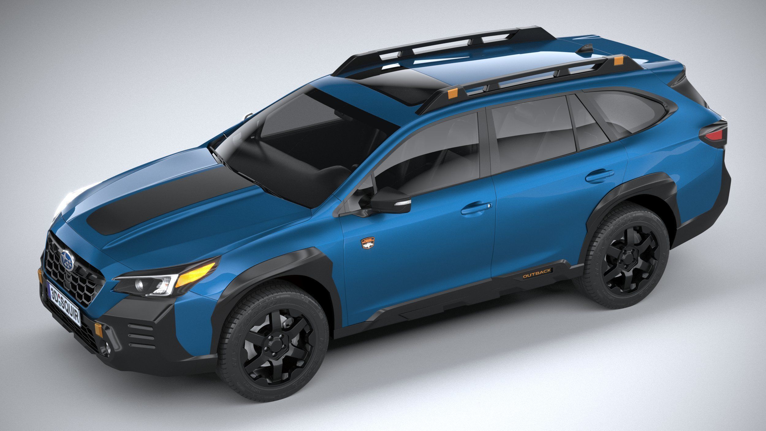 Subaru Outback Wilderness 2022 3D model_7
