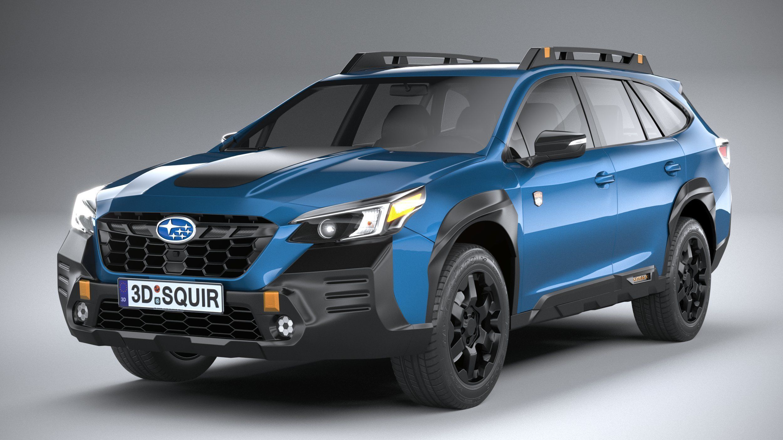 Subaru Outback Wilderness 2022 3D model_2
