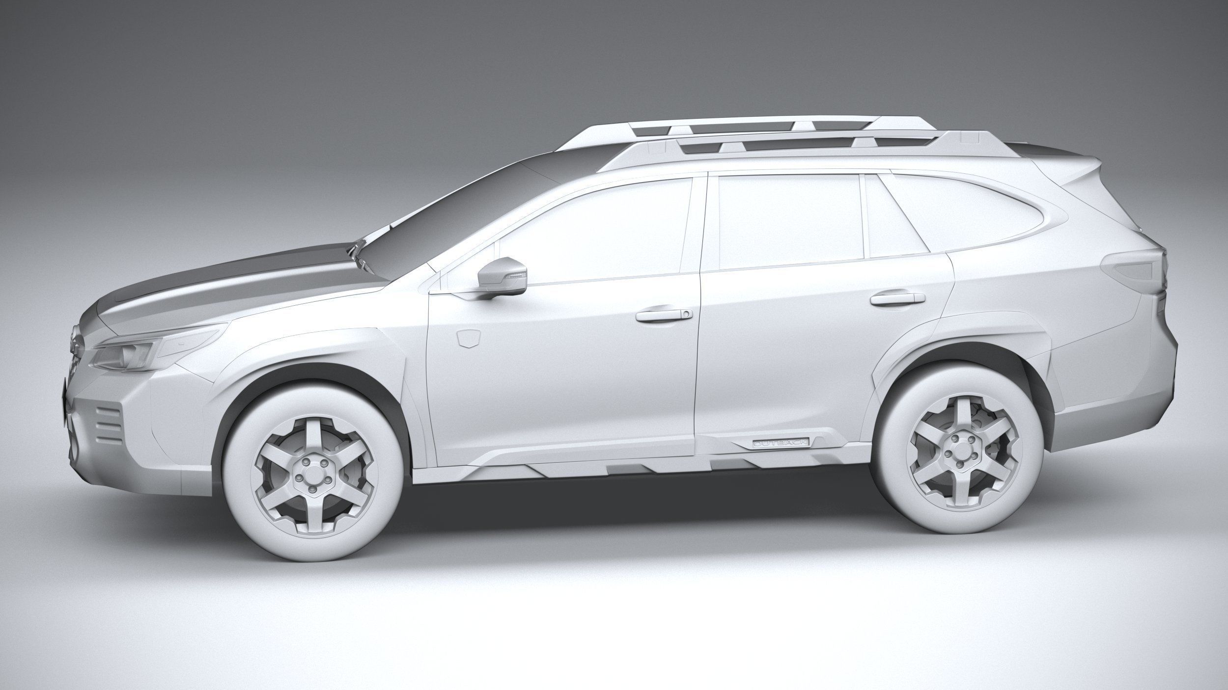 Subaru Outback Wilderness 2022 3D model_22