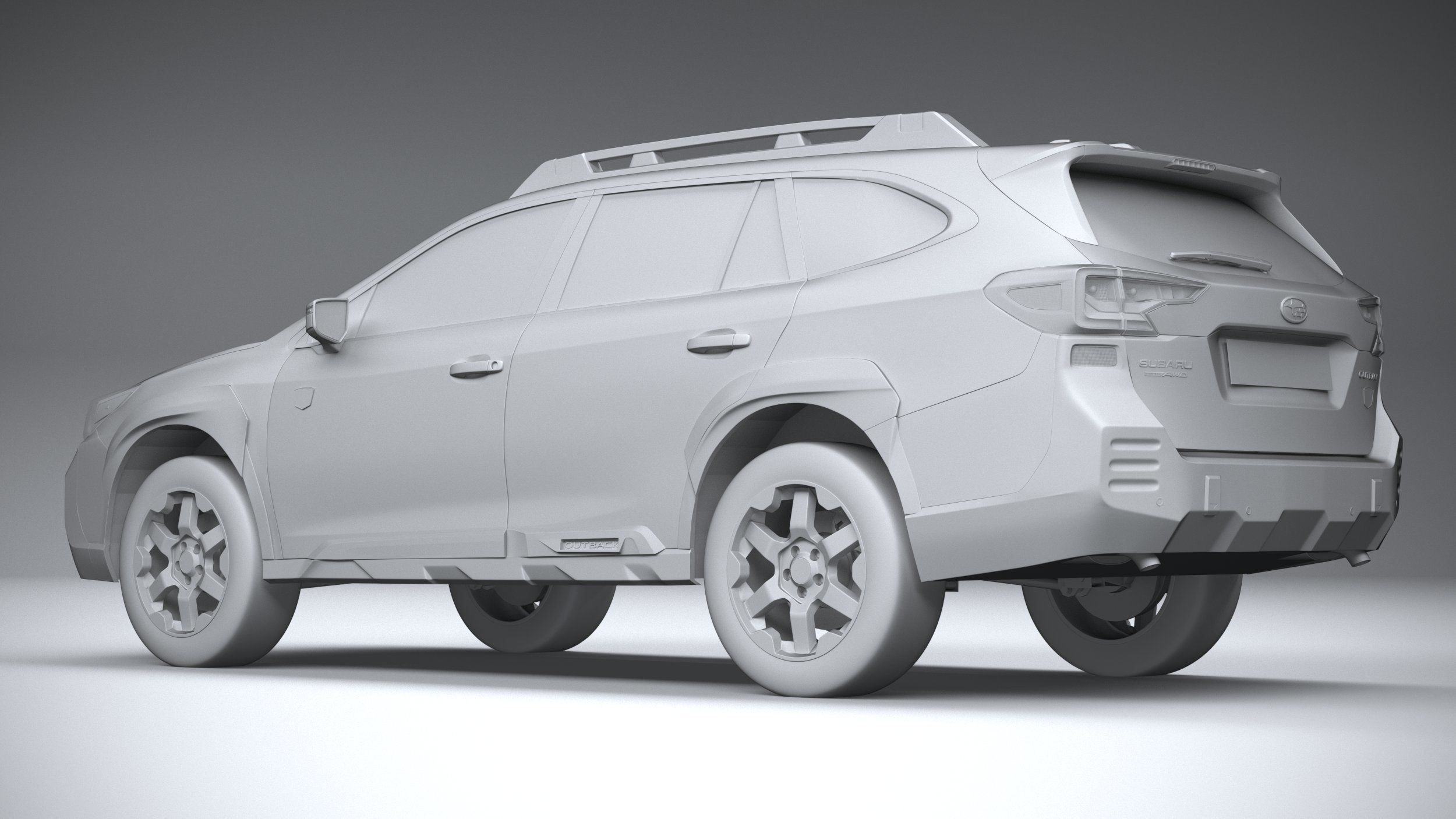 Subaru Outback Wilderness 2022 3D model_21