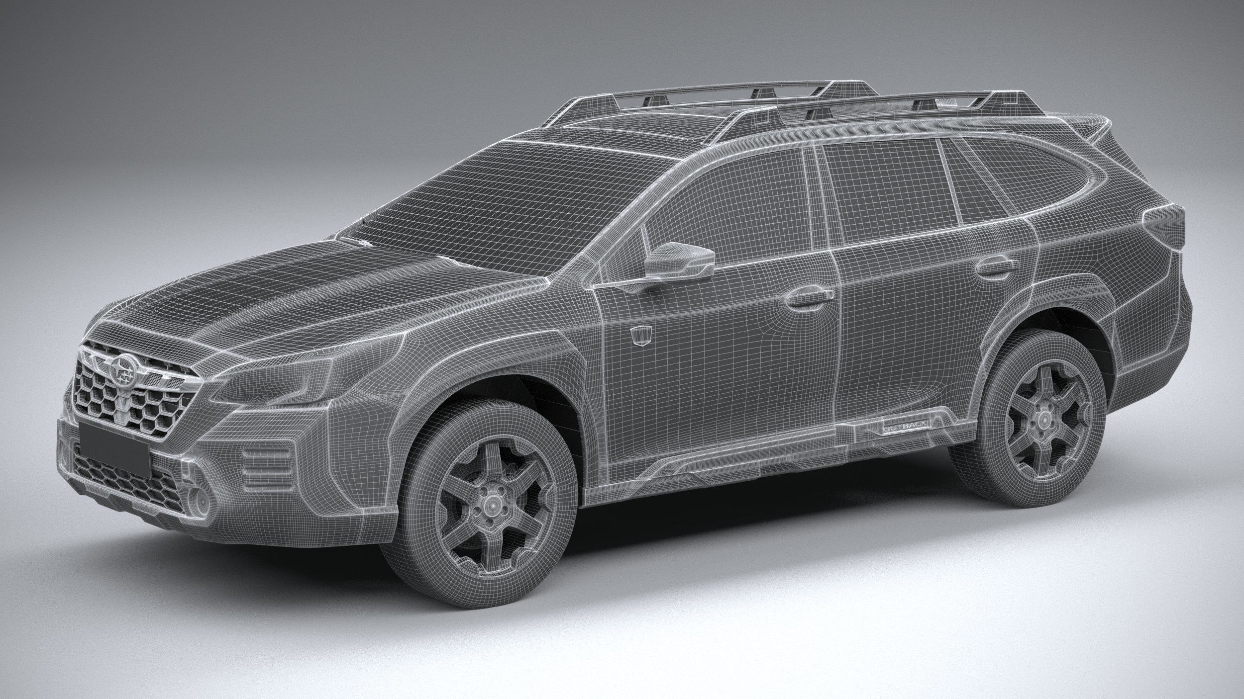 Subaru Outback Wilderness 2022 3D model_26