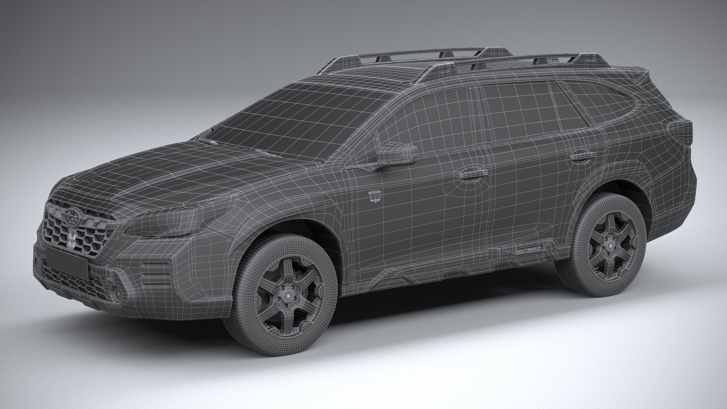 Subaru Outback Wilderness 2022 3D model_28