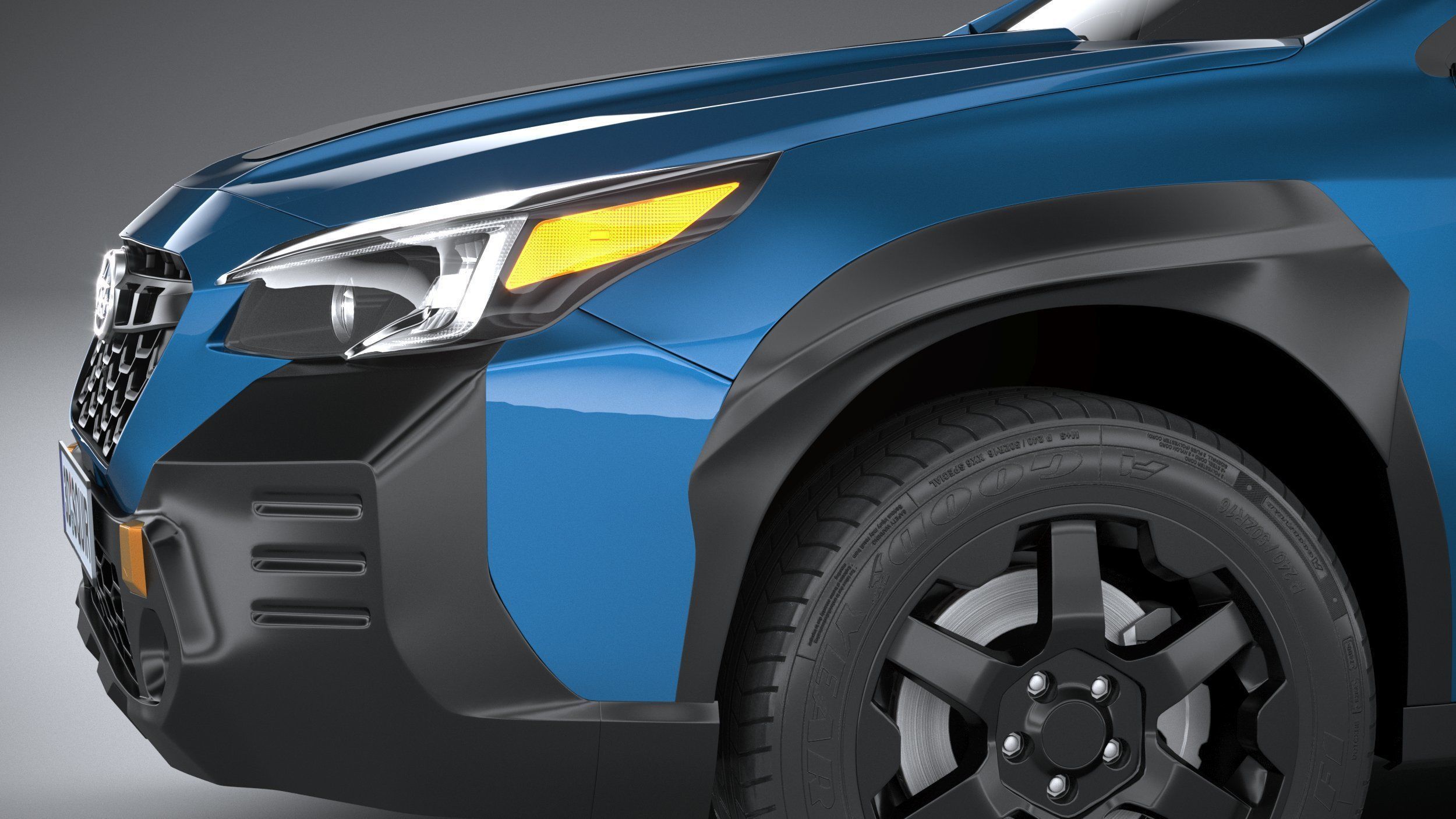 Subaru Outback Wilderness 2022 3D model_3