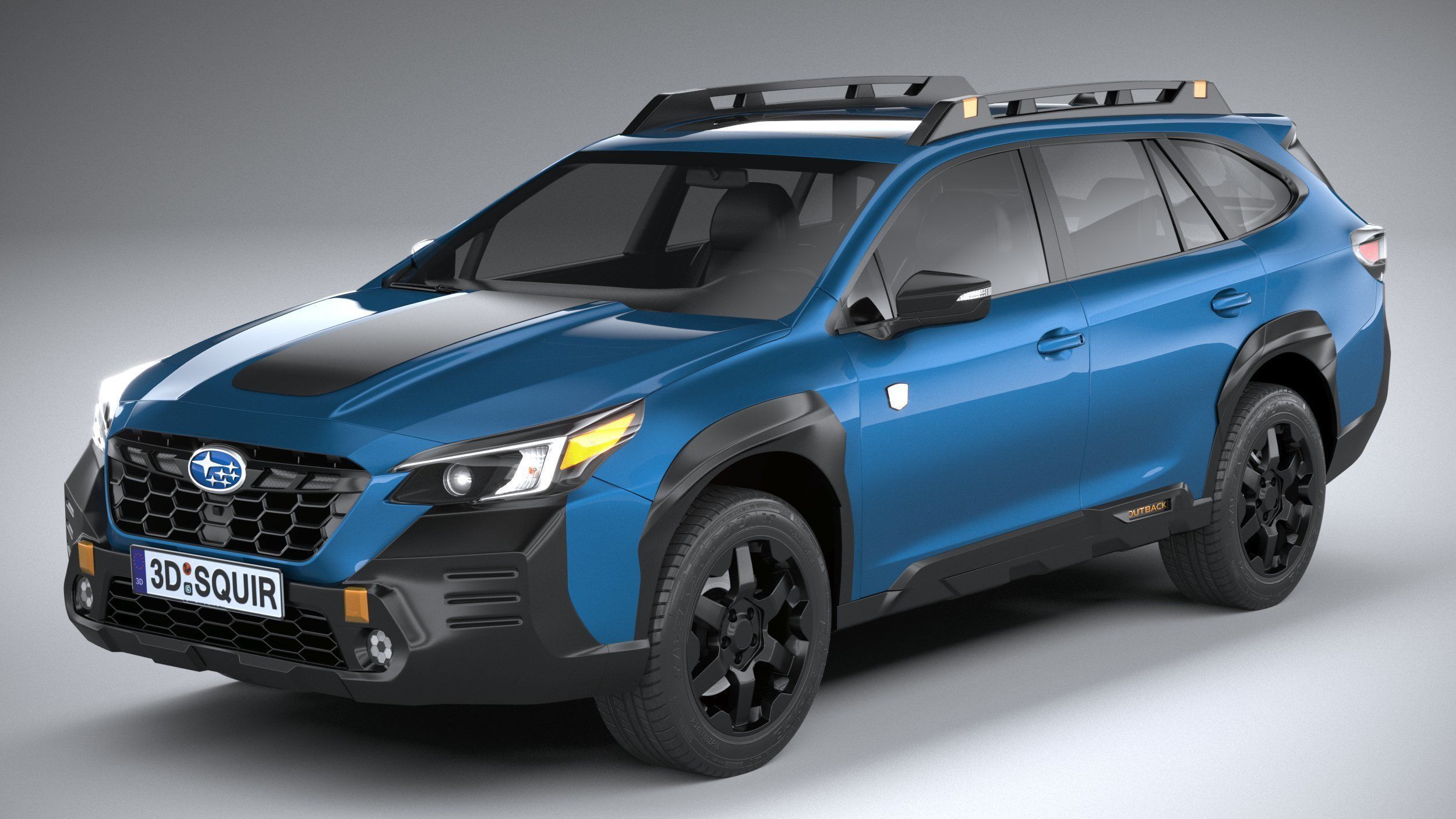 Subaru Outback Wilderness 2022 3D model_1
