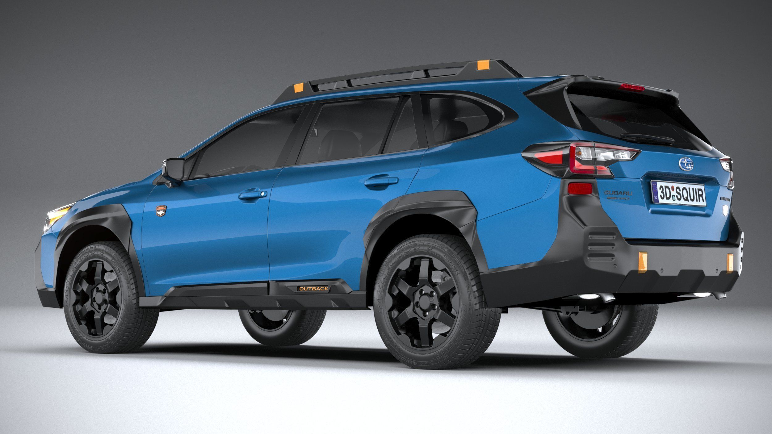 Subaru Outback Wilderness 2022 3D model_5