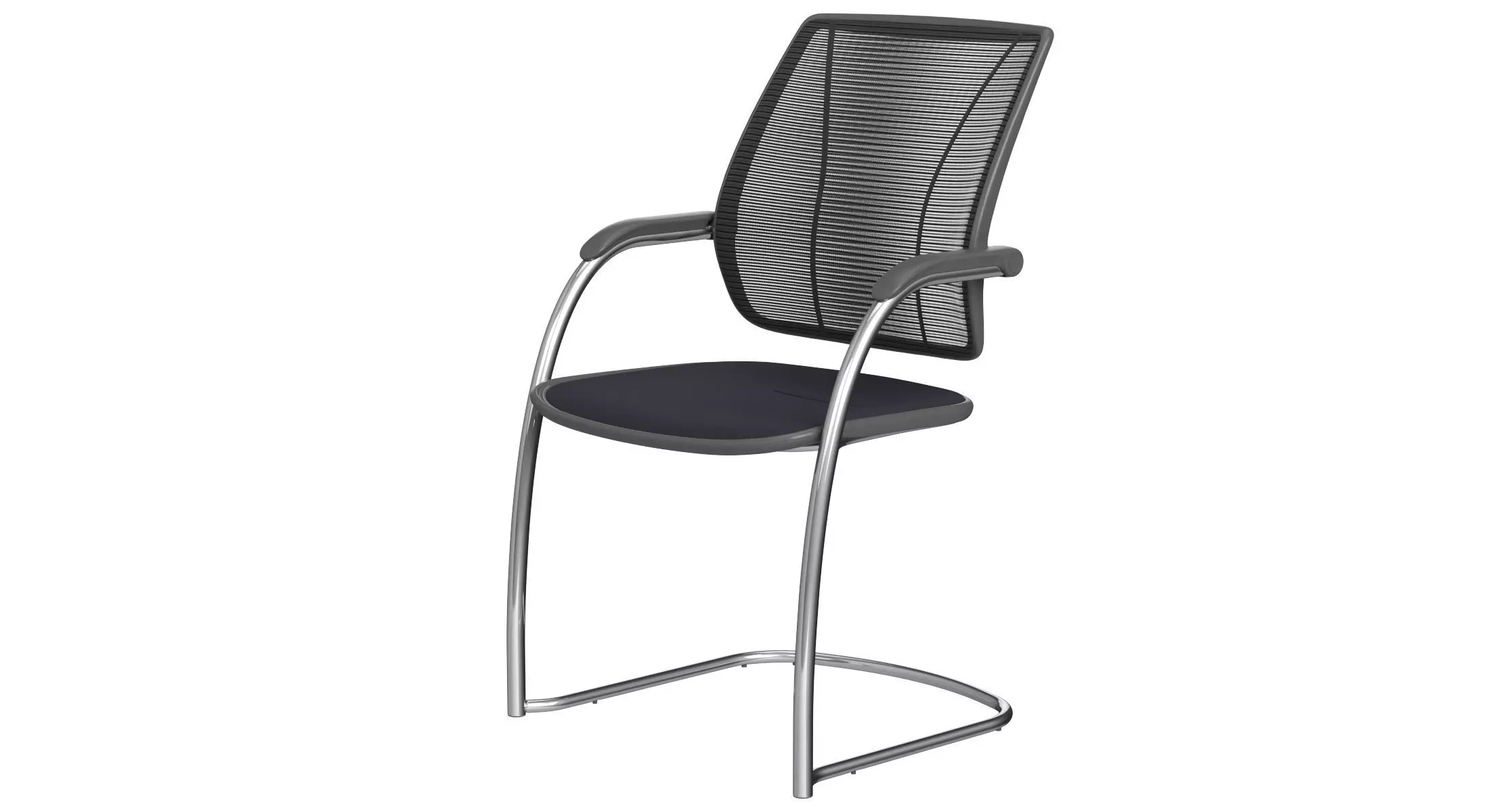 Humanscale Diffrient Occasional Office Chair 3D model_0