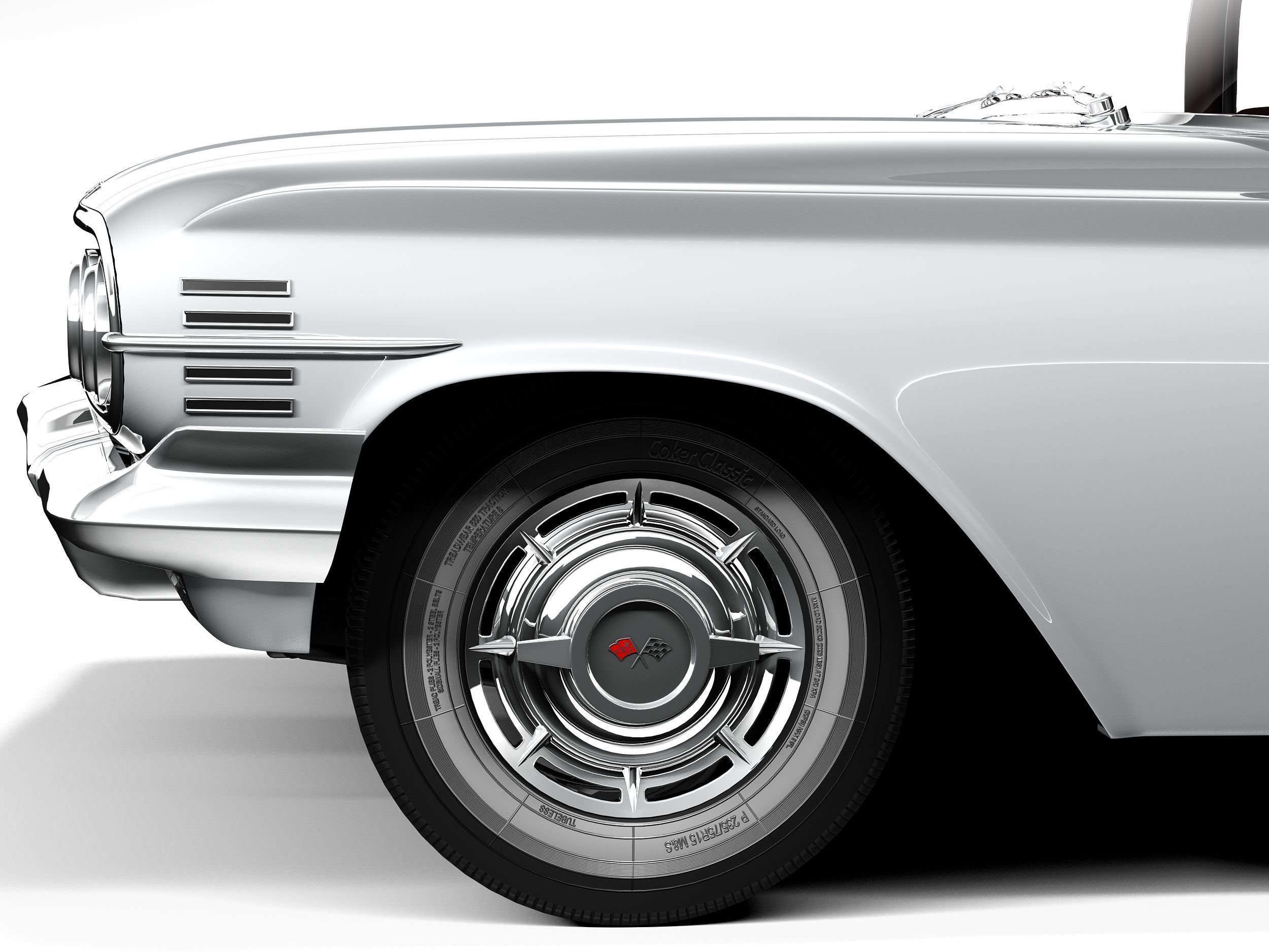 Chevrolet Impala Sedan 1960 3D model_10