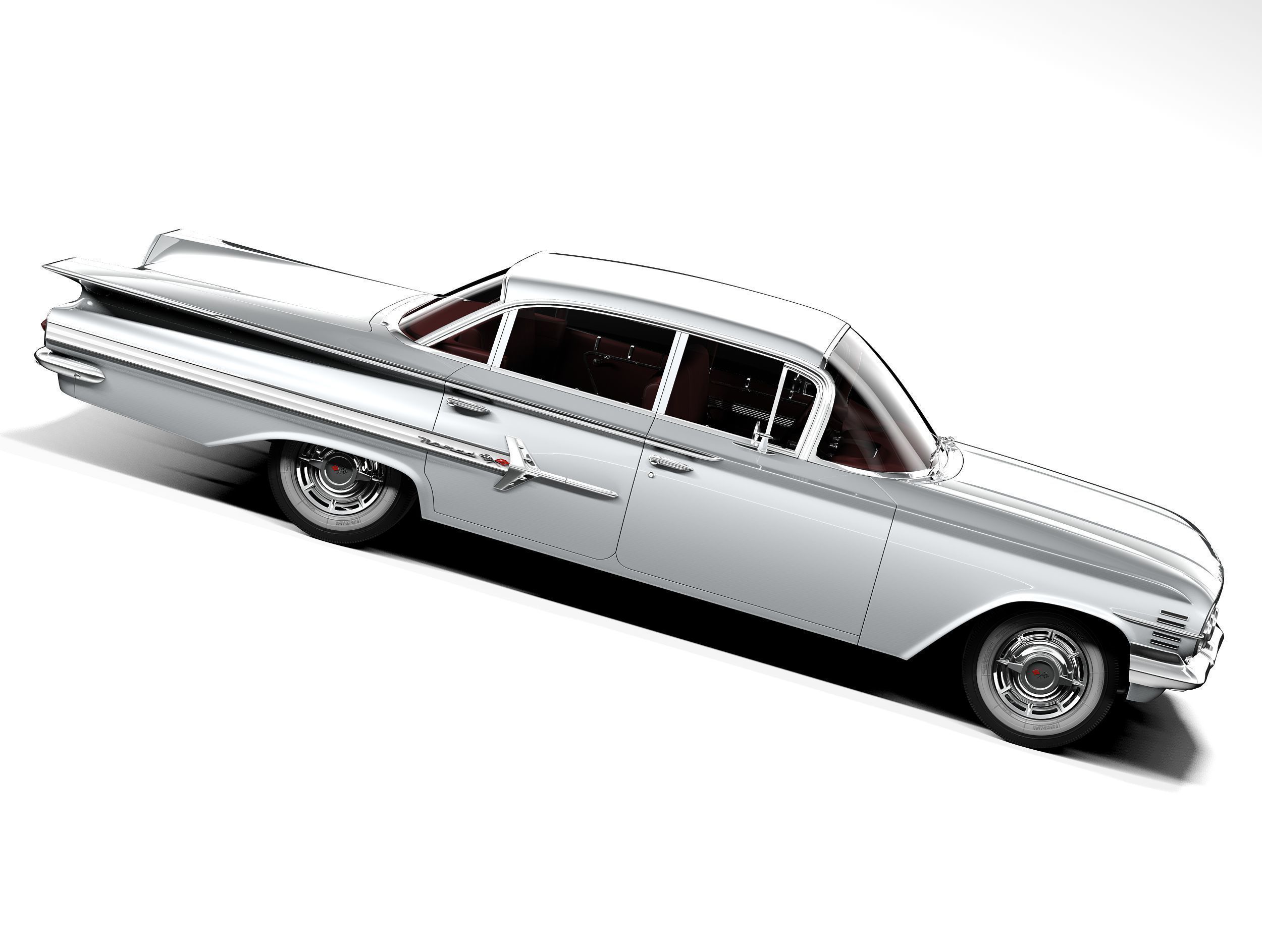 Chevrolet Impala Sedan 1960 3D model_6