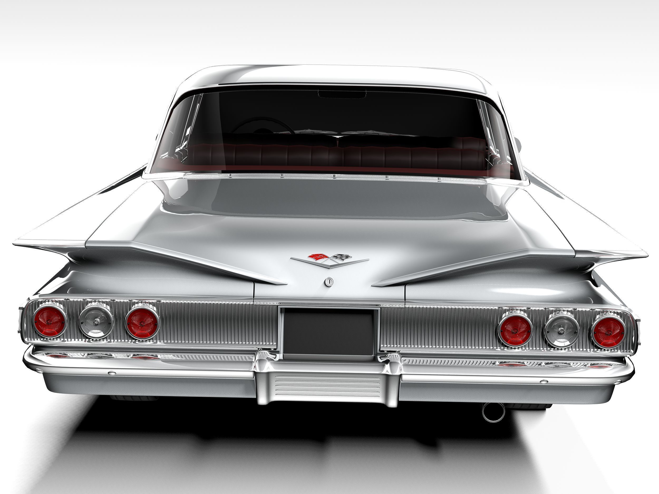 Chevrolet Impala Sedan 1960 3D model_8