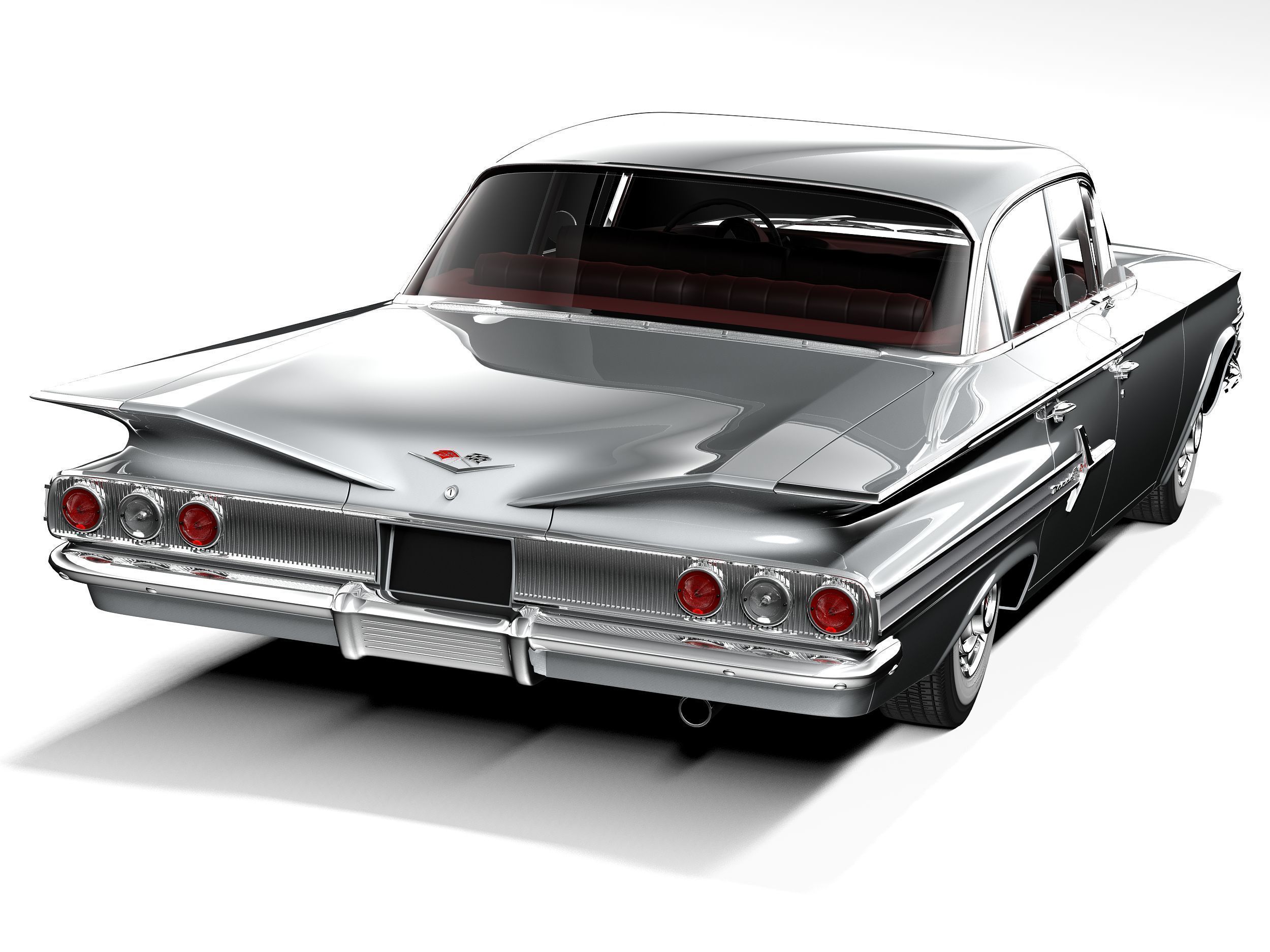 Chevrolet Impala Sedan 1960 3D model_5