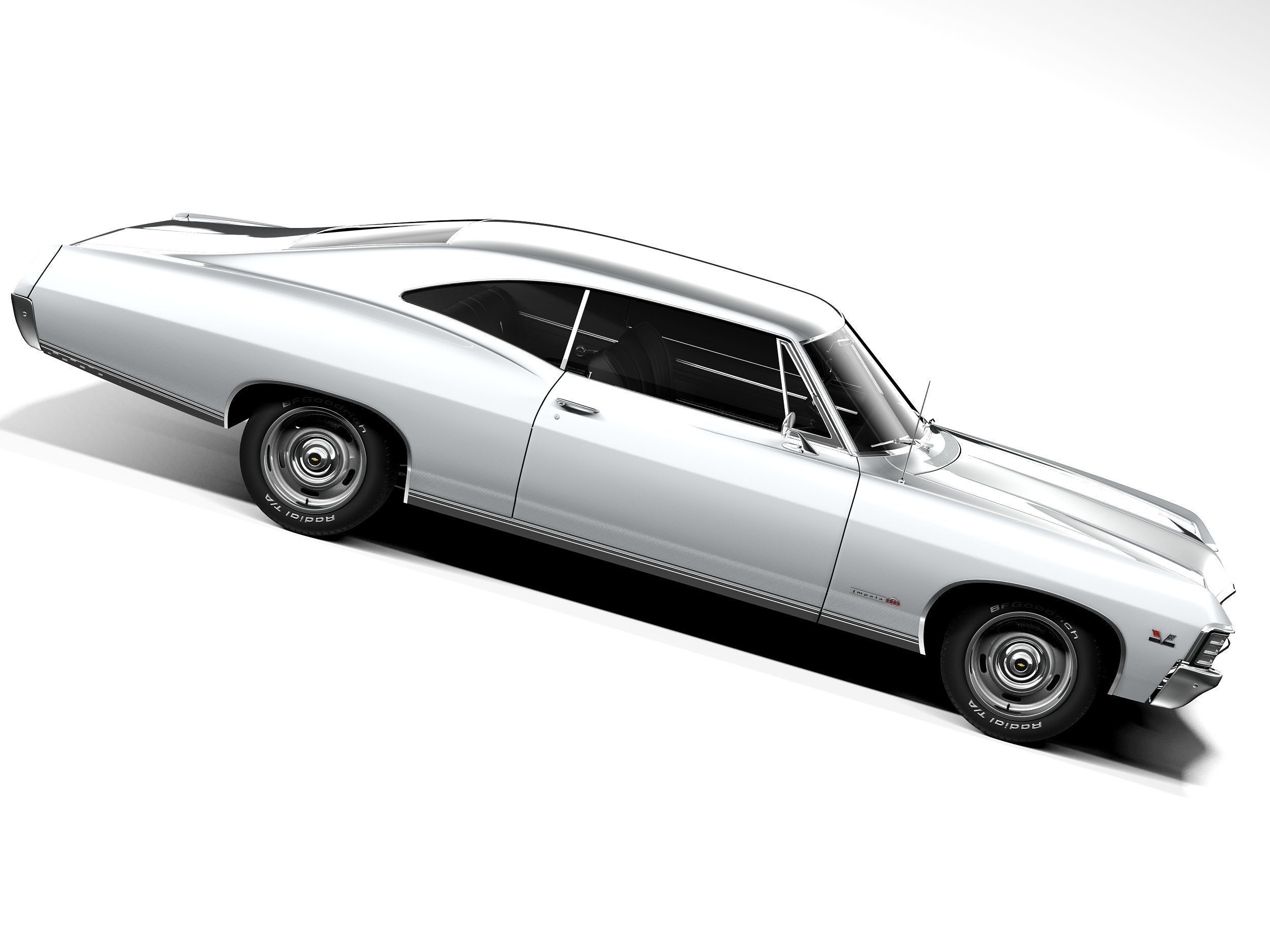 Chevrolet Impala SS 1967 3D model_6