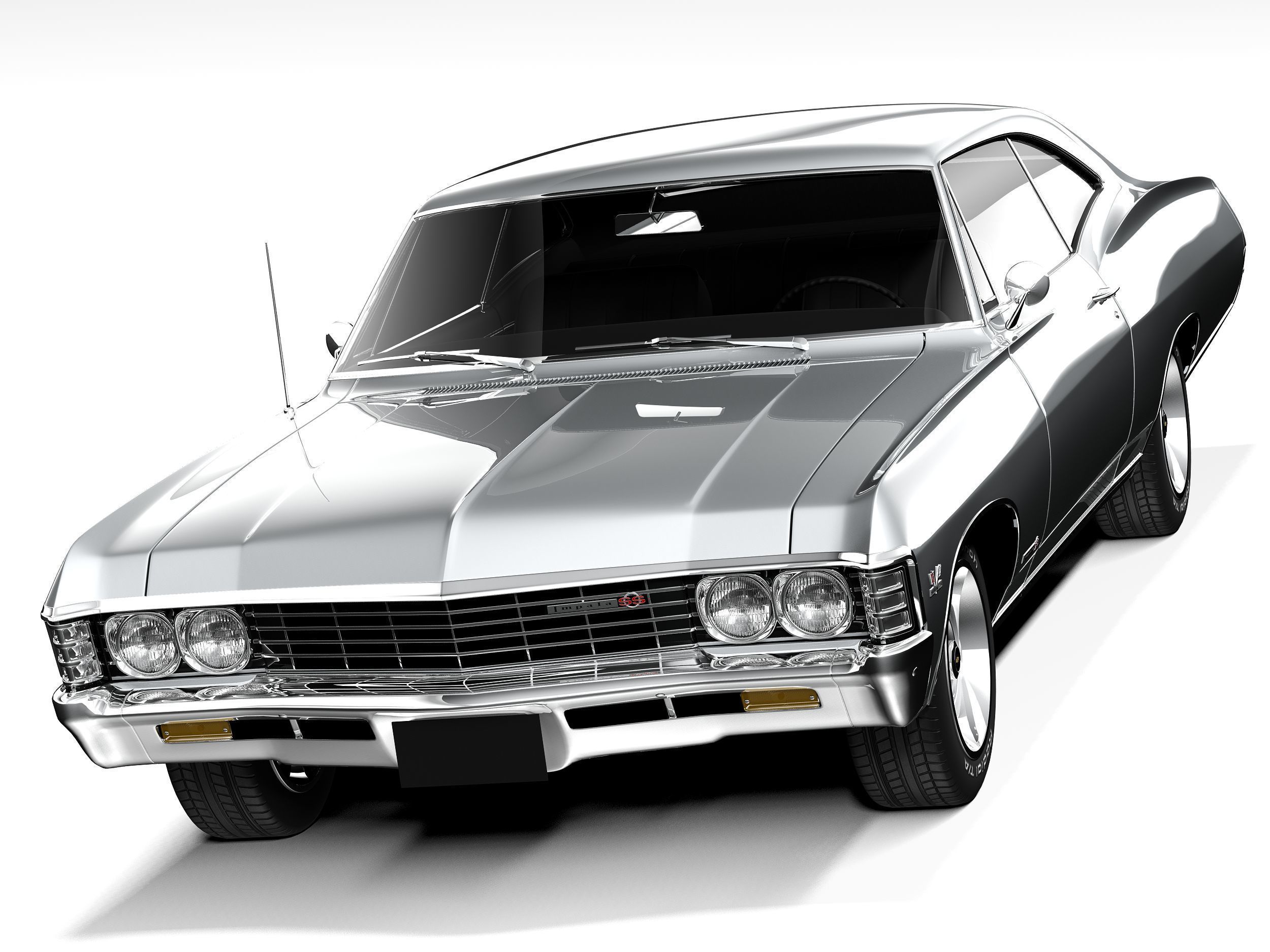 Chevrolet Impala SS 1967 3D model_1
