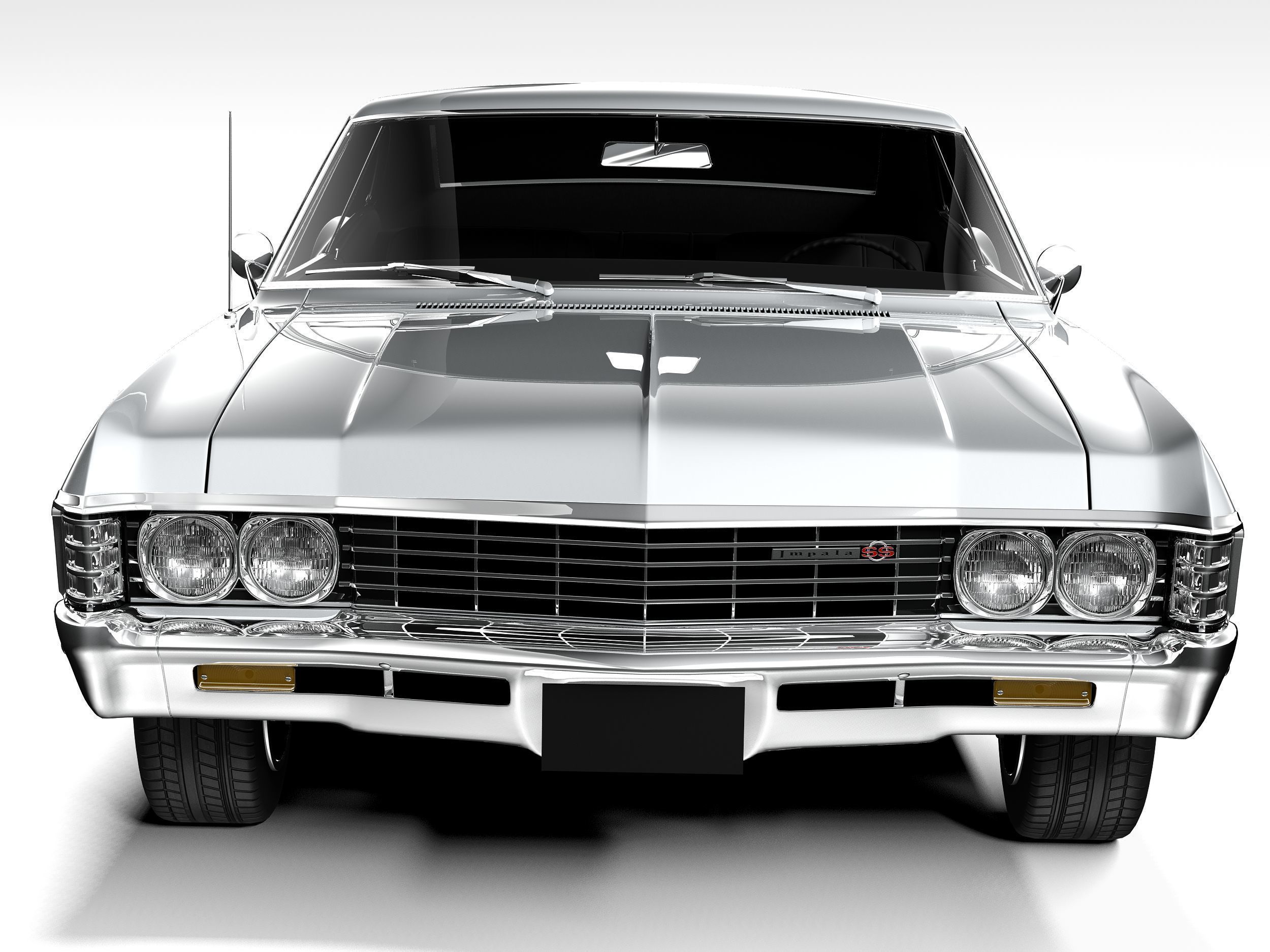 Chevrolet Impala SS 1967 3D model_9