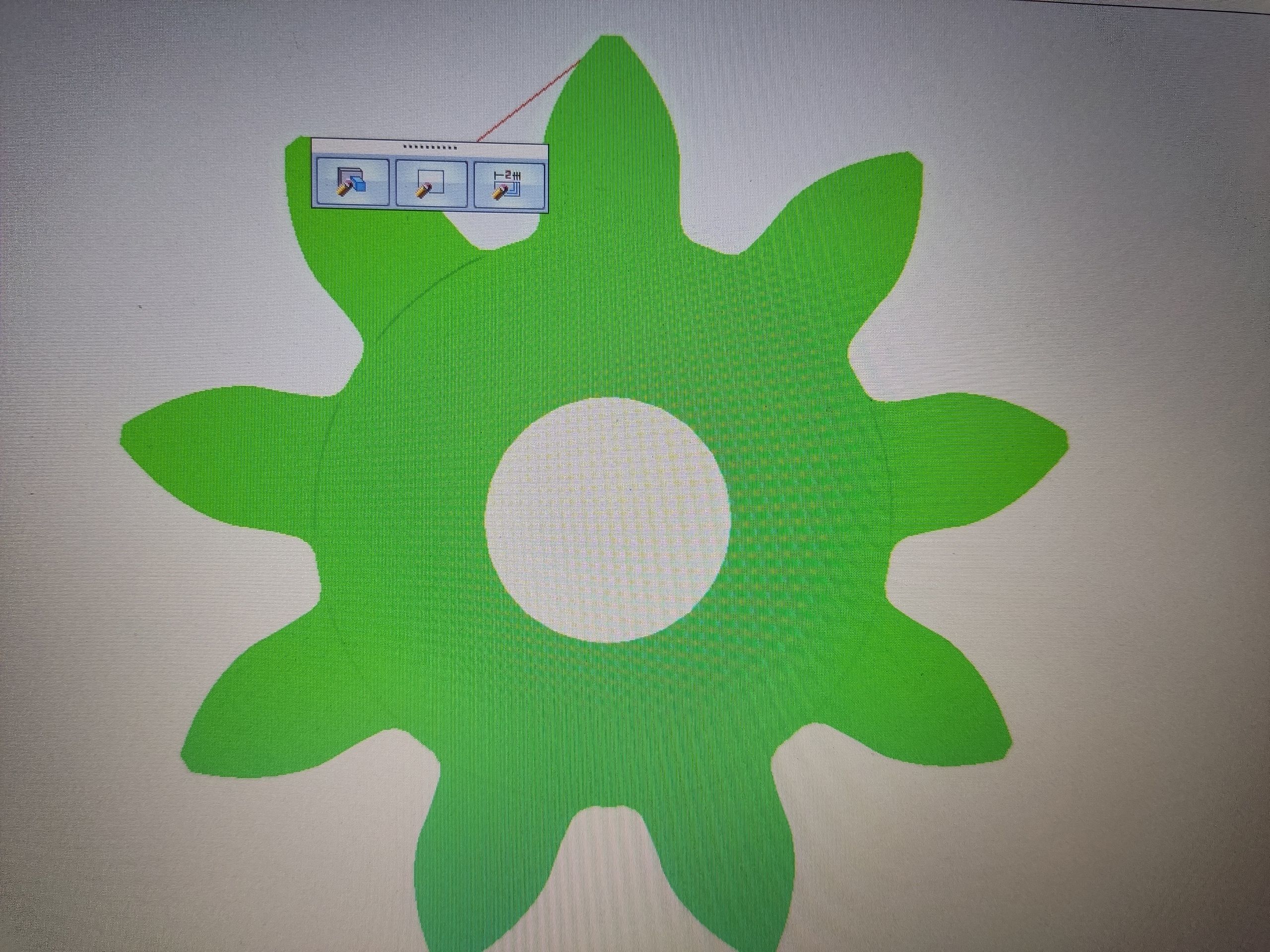 Straight-toothed cylindrical transmission 3D print model_3