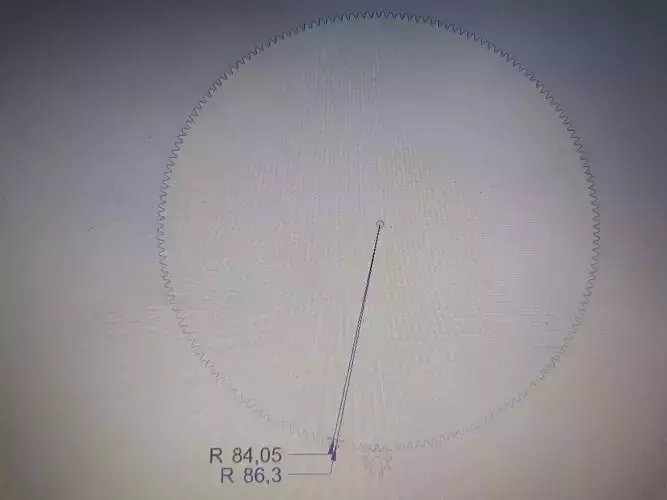 Straight-toothed cylindrical transmission 3D print model