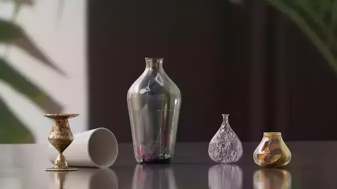 Vase Collection Scene 