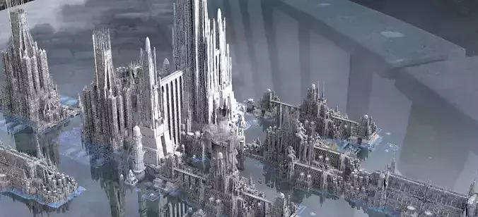 Zeus Halls of Everafter Complete Kit bash  3D model