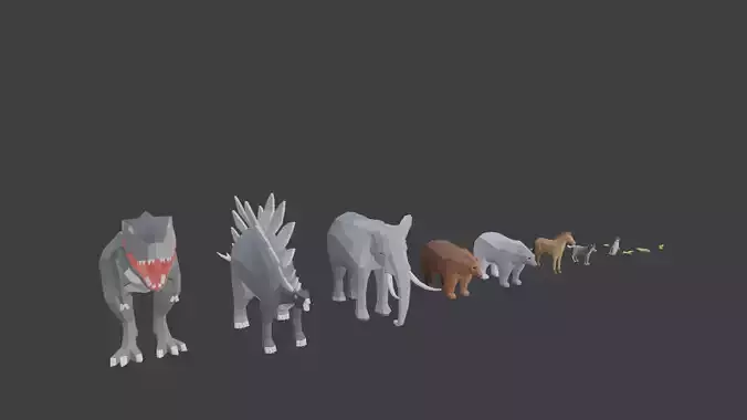 Low Poly animal Pack