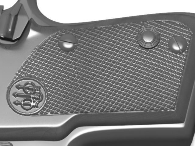 Pistol beretta 3D print model_14