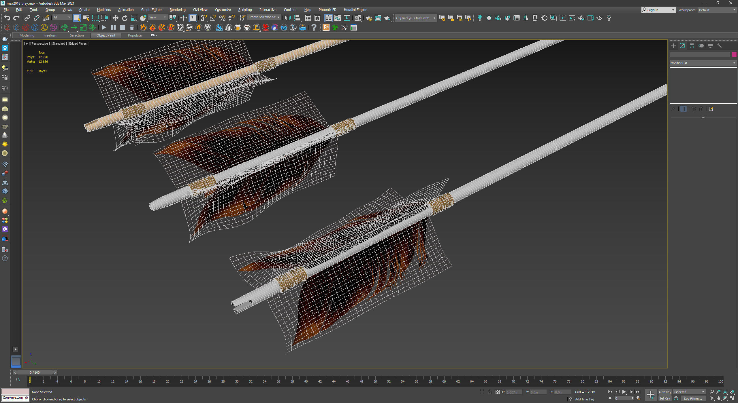 Medieval Arrows Pack - 44 Assets Low-poly 3D model_28