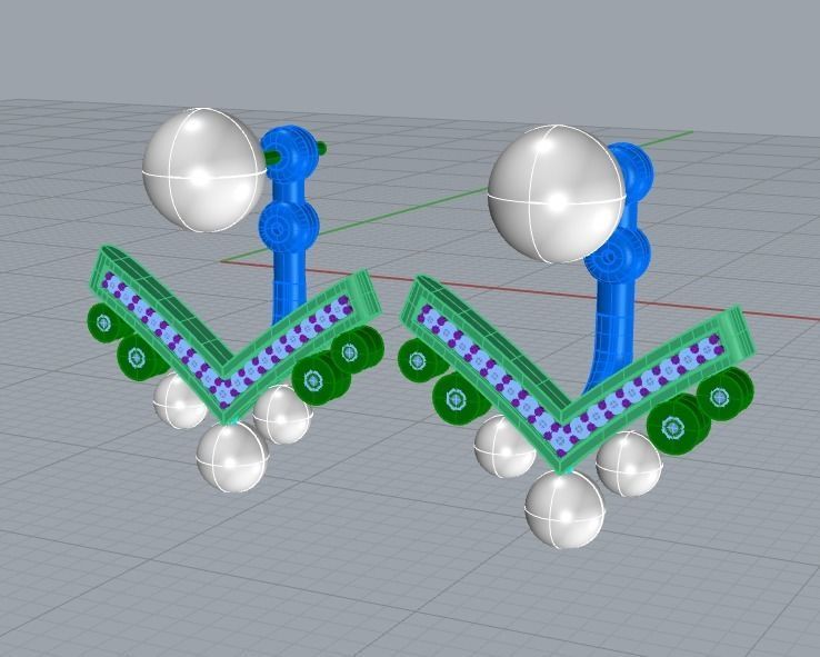 fashion CHAUMET earrings with pearls Bee My Love 3D print model_5