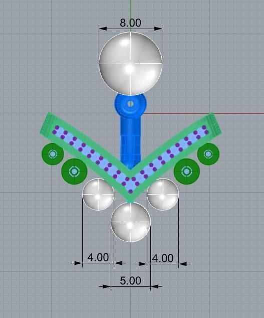 fashion CHAUMET earrings with pearls Bee My Love 3D print model_1