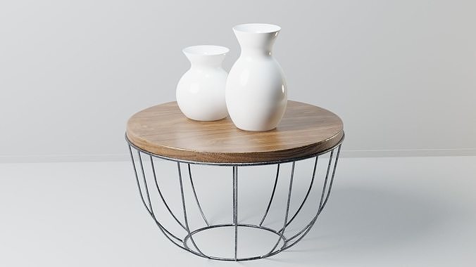 Coffee Table model 1 Low-poly 3D model