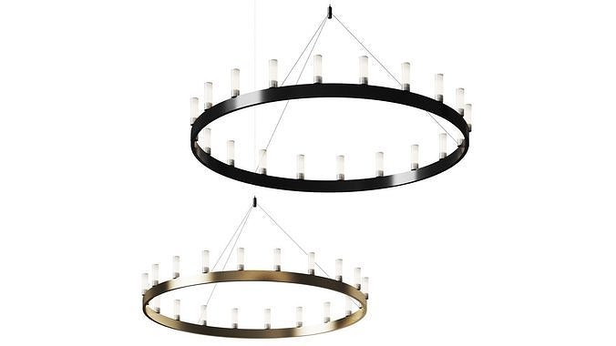 FontanaArte CHANDELIER 3D model