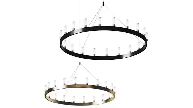 FontanaArte CHANDELIER 3D model